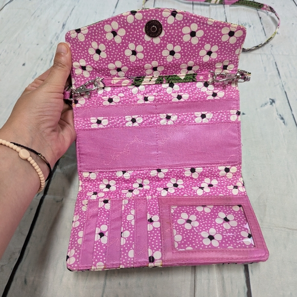 Vera Bradley crossbody wallet purse - Picture 2 of 5